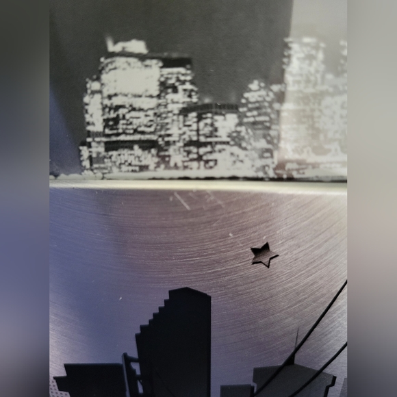 Metal Silver and Black New York Picture Frame 6in×4in All Occasion Unisex - Picture 4 of 7